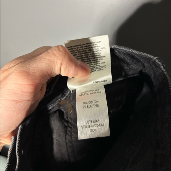 Agolde Nico High Rise Slim Fit Jean Women’s Size 24 - Picture 5 of 5